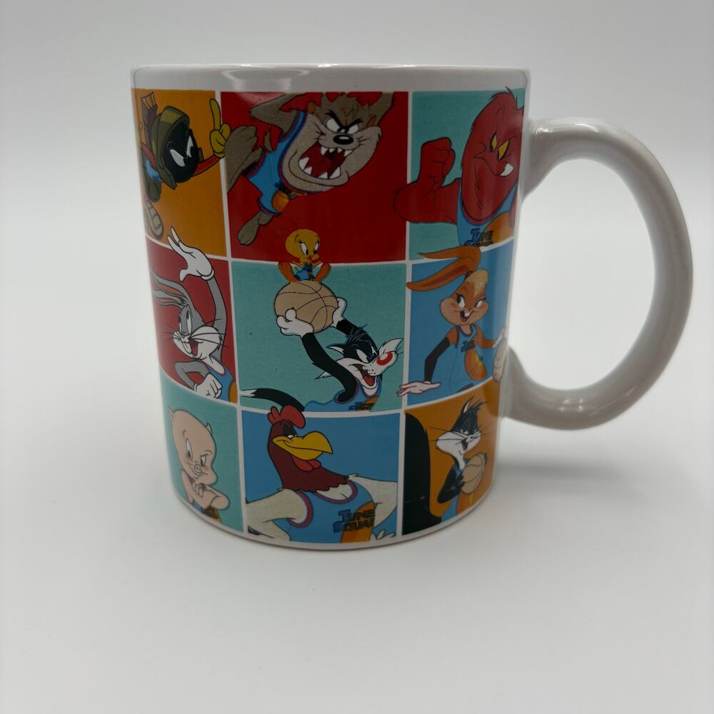 Space Jam 2 Tune Squad 20oz Ceramic Mug, Looney Tunes Collectible Coffee Cup